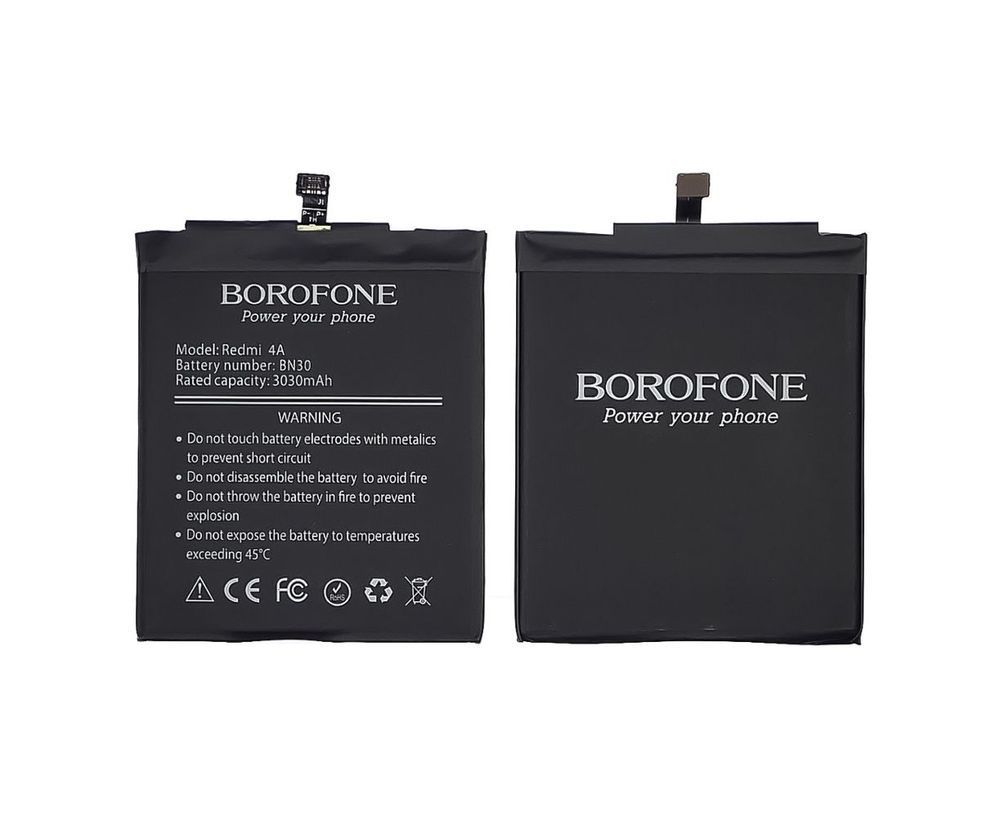 Аккумулятор BN30 Borofone для Xiaomi Redmi 4A 3030mAh 27780 фото