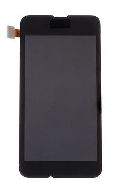 Дисплей для Nokia Lumia 530 RM-1019 чорний 01444 фото
