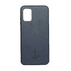 Чехол Magnet Samsung A515F A51 (2019) под кожу синий 16390 фото