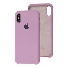 Чехол силиконовый Silicone Case для Apple iPhone XS Max Blueberry 18833 фото