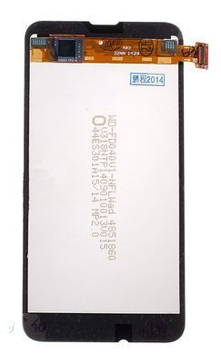 Дисплей для Nokia Lumia 530 RM-1019 чорний 01444 фото
