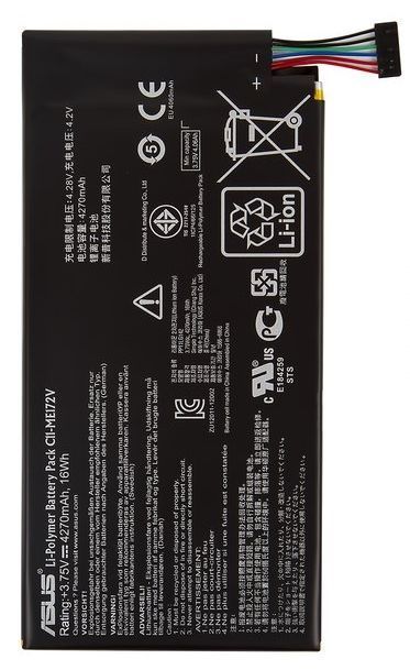 Аккумулятор Asus C11-ME172V для Asus Memo Pad ME172V, FonePad ME371MG, K004 4270 mAh 05540 фото