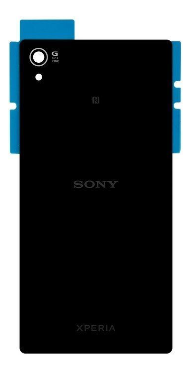 Задняя крышка для Sony E6833, E6853, E6883 Xperia Z5+ черная 05766 фото