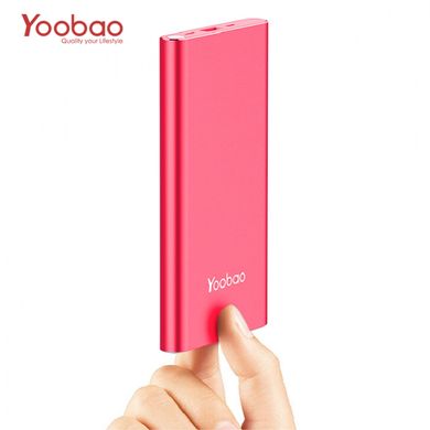 Внешний аккумулятор (Повербанк) power bank Yoobao A1 10000 mAh Red 08216 фото