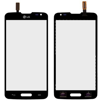 Сенсор (тачскрин) LG D405 Optimus L90, D415 Optimus L90 черный 02302 фото