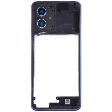 Рамка корпусу Motorola XT2343 Moto G54 блакитна, Glacier Blue зі склом камери 33594 фото