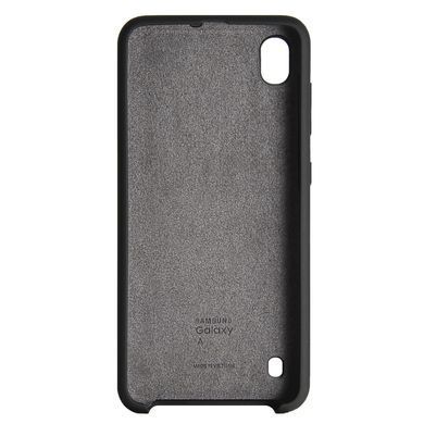 Чехол силиконовый Silicone Case для Samsung A105F A10 (2019) Black 14398 фото