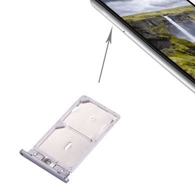 Держатель SIM-карты Xiaomi Redmi Note 3 серый 08015 фото