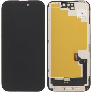 Дисплей для Apple iPhone 15 черный IPS FHD GX IN-CELL 33294 фото