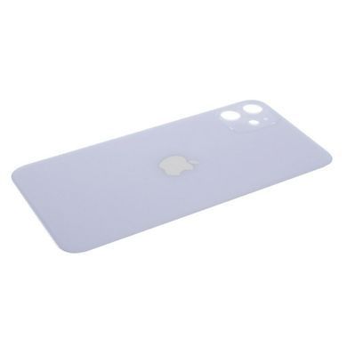 Задняя крышка для Apple iPhone 11, фиолетовая, копия высокого качества, с большим отверстием под камеру 15957 фото