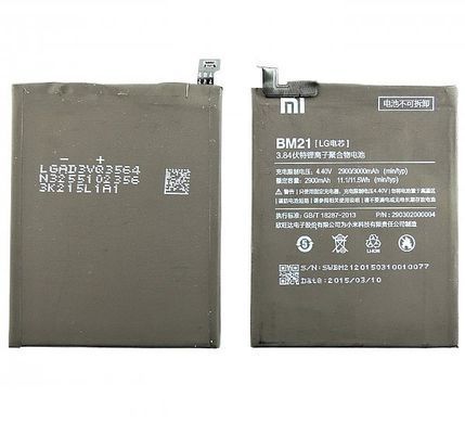 Акумулятор BM21 для Xiaomi Mi Note 2900mAh 03493 фото