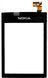 Сенсор (тачскрин) Nokia Asha 300 черный 01561 фото 1