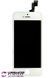 Дисплей для Apple iPhone 5S, iPhone SE білий Хайкопія 01234 фото 3