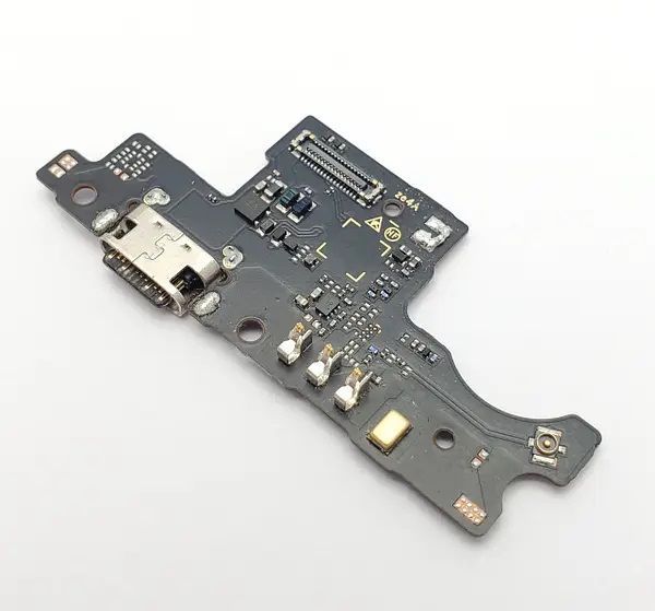 Нижняя плата для ZTE Blade A71 с разьемом зарядки и микрофоном, с микросхемой Оригинал Китай 29500 фото