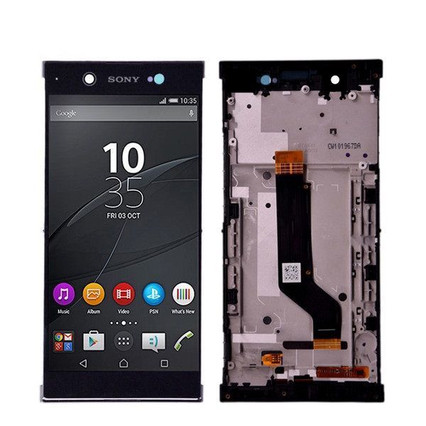 Дисплей Sony G3212 Xperia XA1 Ultra Dual G3221, G3223, G3226 с рамкой черный Оригинал Китай 23333 фото