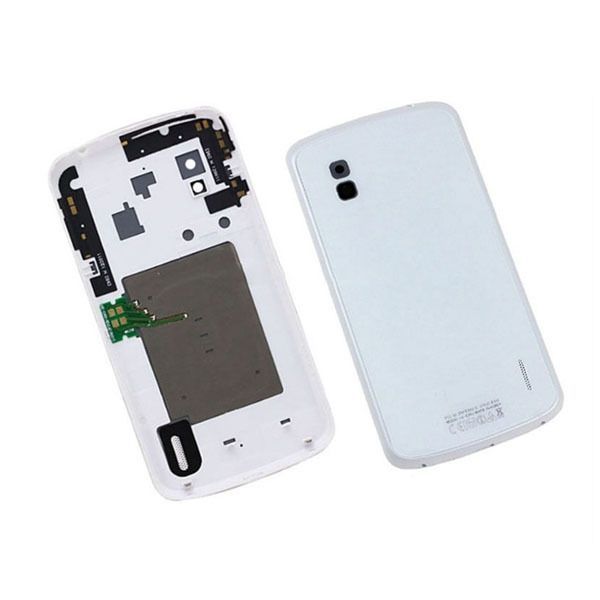 Задняя крышка для LG E960 Nexus 4 белая 04617 фото