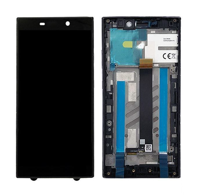 Дисплей Sony H3311 Xperia L2, H3321, H4311, H4331 черный с рамкой, Оригинал Китай 19165 фото