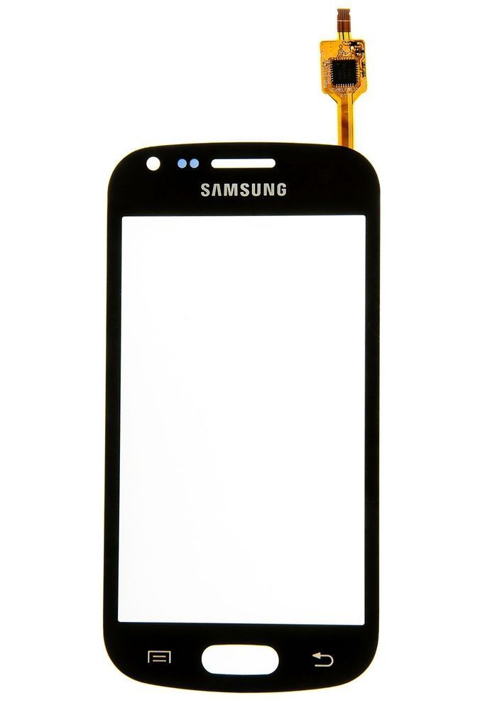 Сенсор (тачскрин) Samsung S7560 Galaxy Trend, S7562 Galaxy S Duos черный 01741 фото