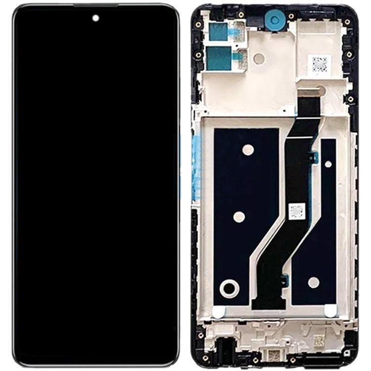 Дисплей для ZTE Blade V30 9030 2021 с рамкой черный Оригинал Китай 30296 фото