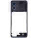 Рамка корпусу Motorola XT2343 Moto G54 блакитна, Glacier Blue зі склом камери 33594 фото 2