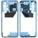 Рамка корпусу для Xiaomi Redmi 10 2022 21121119SG, 22011119UY, 21121119VL блакитна 33544 фото