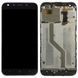 Дисплей для ZTE Blade A6, A6 Lite A0622, A0620, A0621 с рамкой черный 22224 фото 2