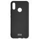 Чехол силиконовый Silicone Case для Xiaomi Redmi Note 7 (2019) Black 14443 фото 1