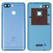 Задня кришка для Xiaomi Redmi 6 1-sim синя 12688 фото