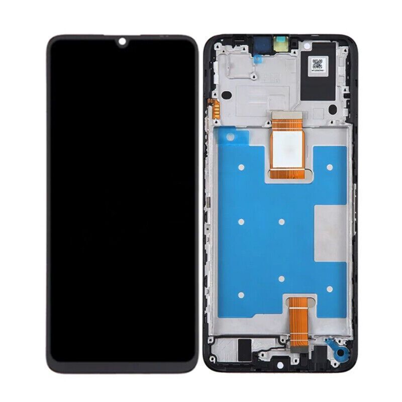 Дисплей для Honor X7a RKY-LX1 RKY-LX2 с рамкой черный 29097 фото