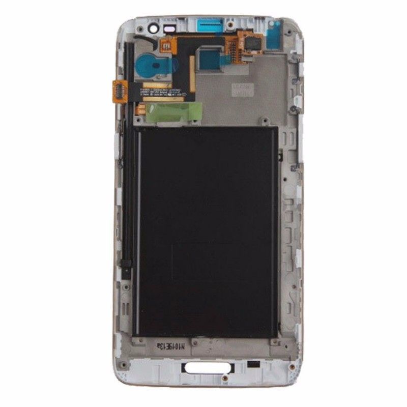 Дисплей для LG D680 G Pro Lite, D682 G Pro Lite с рамкой белый 03105 фото