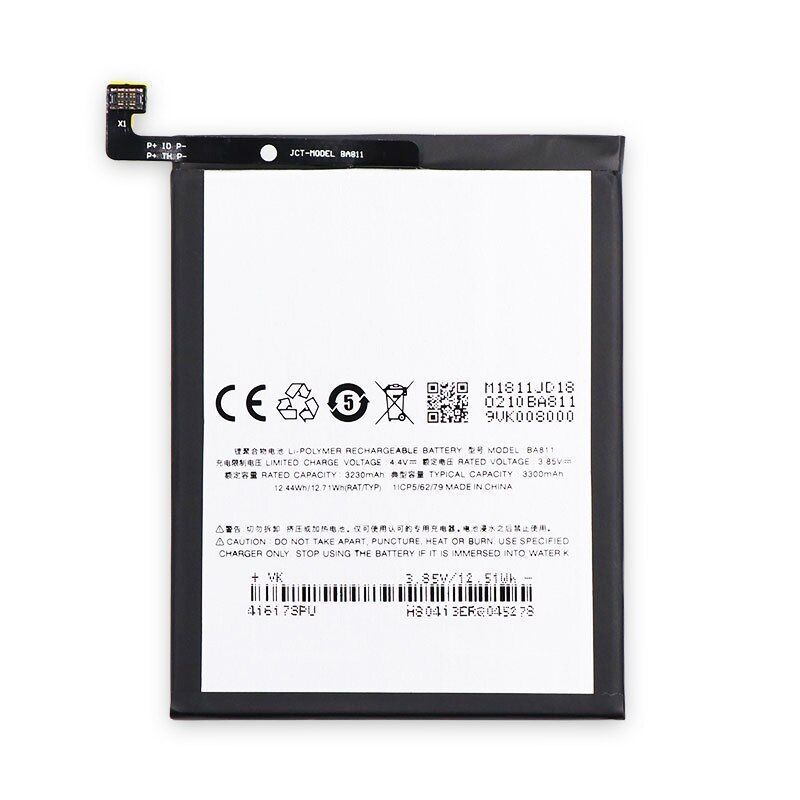 Аккумулятор Meizu BA811 для Meizu M6T 3300mAh 16853 фото