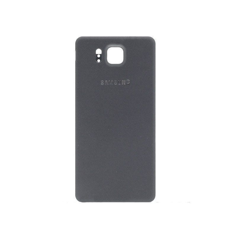 Задняя крышка для Samsung G850F Galaxy Alpha серая 08376 фото