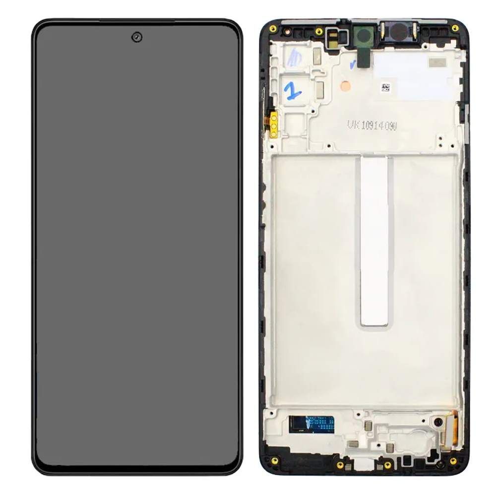 Дисплей для Samsung M526B Galaxy M52 з рамкою чорний (GH82-27094A) Оригінал 28495 фото