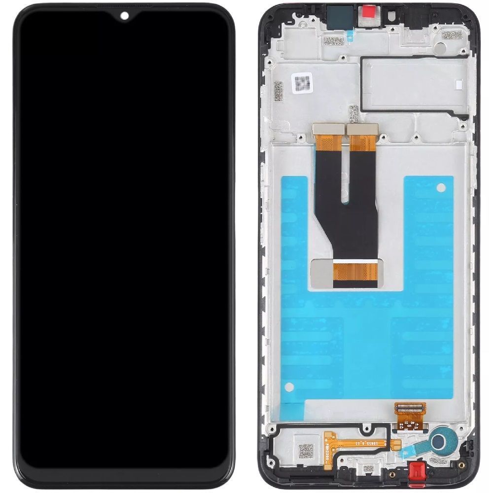 Дисплей для Nokia G11, G21 Dual Sim TA-1418 TA-1401 с рамкой черный Оригинал Китай 30706 фото