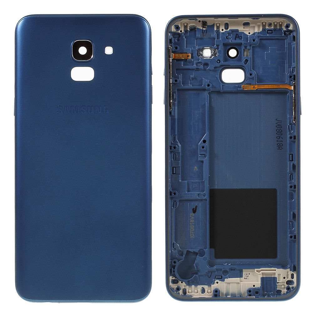 Задняя крышка для Samsung J600F Galaxy J6 синяя 12826 фото