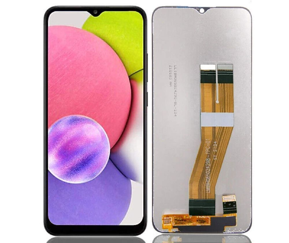 Дисплей для Samsung A035G Galaxy A03 черный 163 x 72 мм 29261 фото