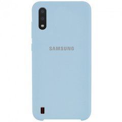 Чехол силиконовый Silicone Case для Samsung A015F A01 (2020) Lilac 18124 фото