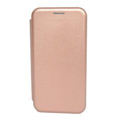 Чехол-книжка Premium Case под кожу Ulefone Note 8, Note 8P розовый 19606 фото