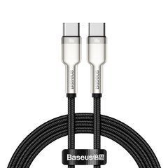 Кабель Baseus Cafule Series Metal Data Type-C - Type-C 1м 100W черный (CATJK-C01) 31021 фото