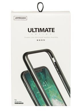 Бампер JoyRoom для iPhone X черный 15018 фото