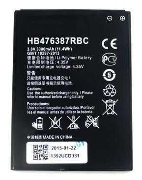 Аккумулятор Huawei HB476387RBC для G750 Honor 3X, Ascend B199 3000 mAh 03707 фото