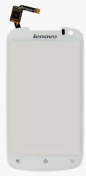 Сенсор (тачскрин) Lenovo A520 белый 00695 фото