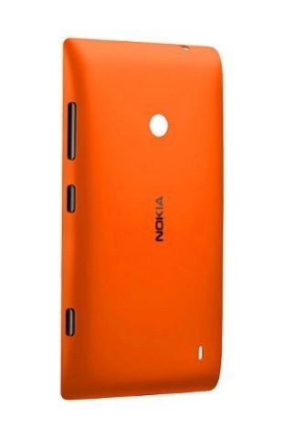 Задняя кришка для Microsoft (Nokia) Lumia 520, 525 оранжевая 06407 фото