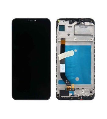 Дисплей для Honor 8C с рамкой черный 15107 фото