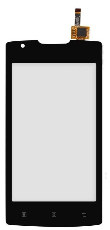 Сенсор (тачскрин) Lenovo A1000 IdeaPhone черный 00803 фото