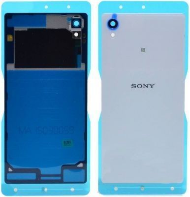 Задняя крышка для Sony E2303 Xperia M4 Aqua, E2306, E2312, E2333 Xperia M2 белая, пластик 08480 фото