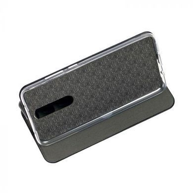 Чехол-книжка Premium Case под кожу Xiaomi Mi 9T, K20, K20 Pro черный 17156 фото