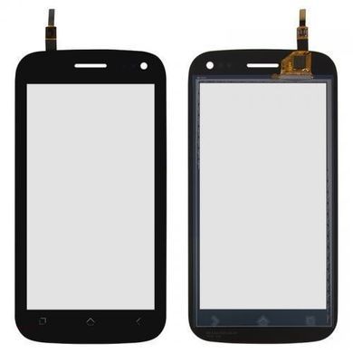 Сенсор (тачскрин) Fly IQ450 Quattro Horizon 2 черный 00469 фото