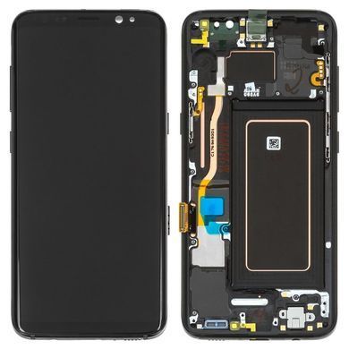 Дисплей для Samsung G950 Galaxy S8 черный (GH97-20457A) Оригинал 11017 фото