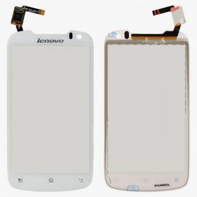 Сенсор (тачскрин) Lenovo A520 белый 00695 фото